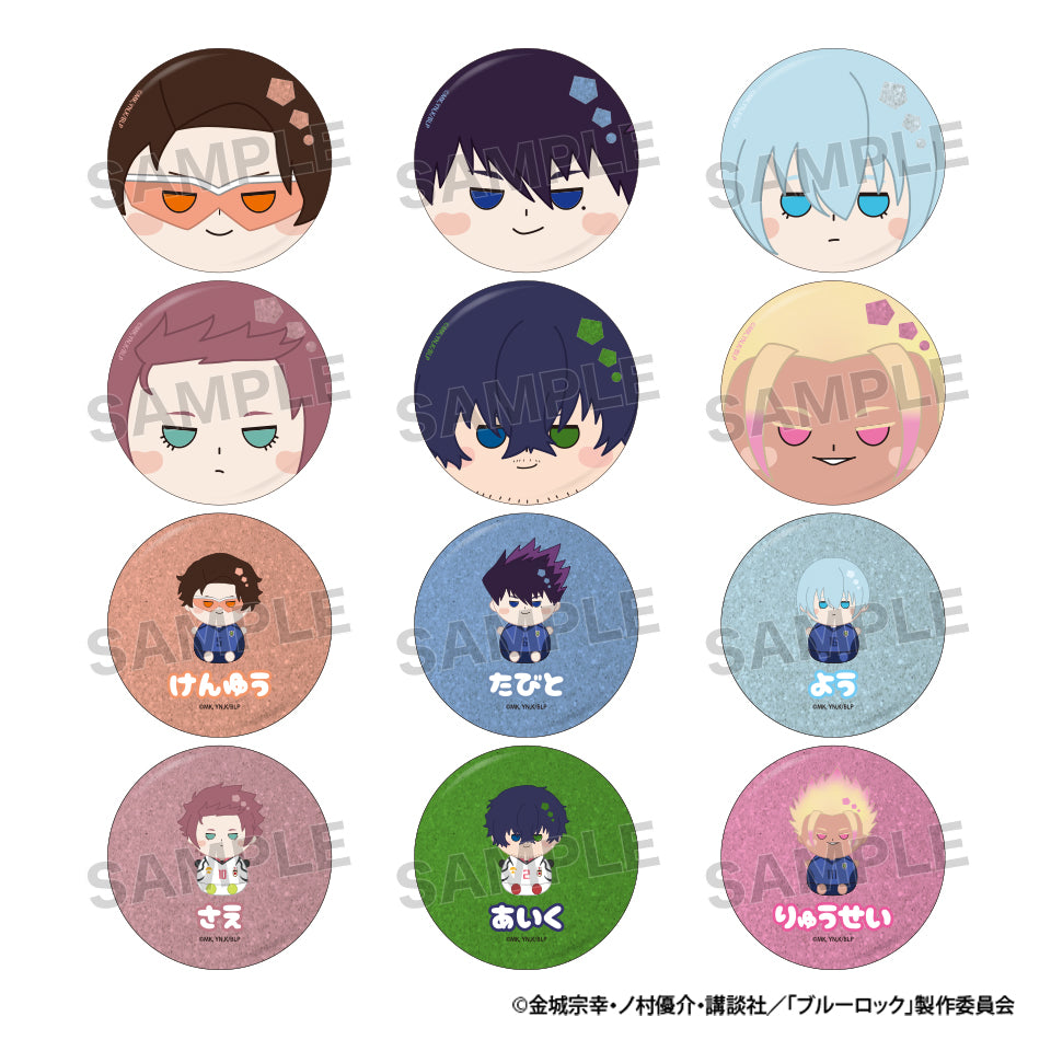 ブルーロック トレーディングもにゅも缶バッジ 第2弾 1BOX（12パック