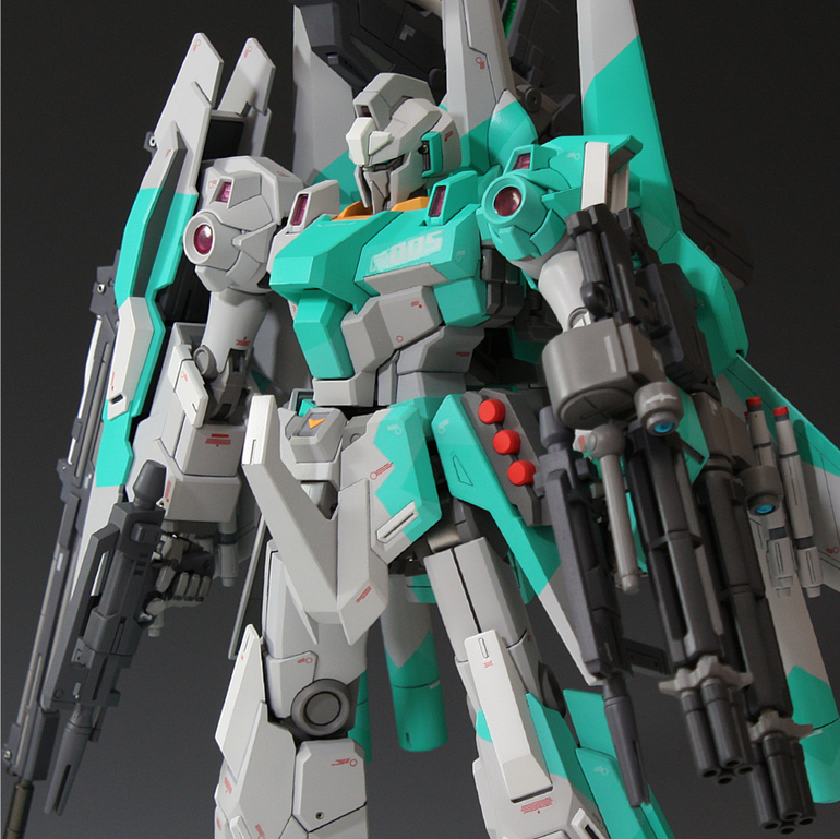 MG RGZ-95C ReZEL Commander Type (Custom Build): No.6 Big Size