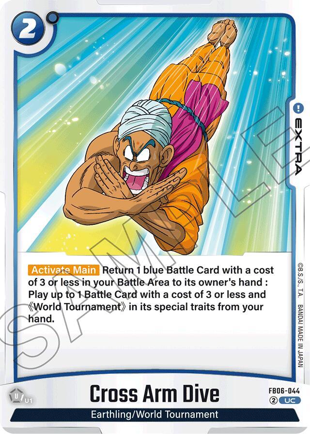 Cross Arm Dive - Rivals Clash - Dragon Ball Super: Fusion World