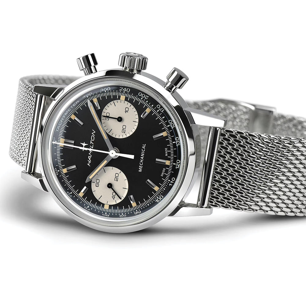 American Classic Intra-Matic Chronograph H 40mm - Black on