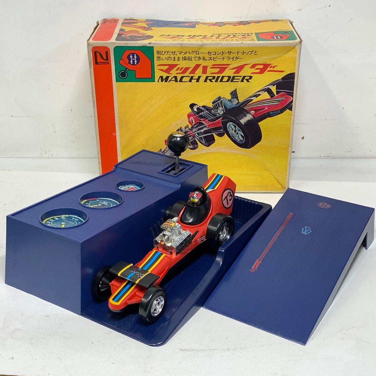 任天堂 マッハライダー＜元箱付き＞MACH RIDER 赤 Nintendo #2500 当時