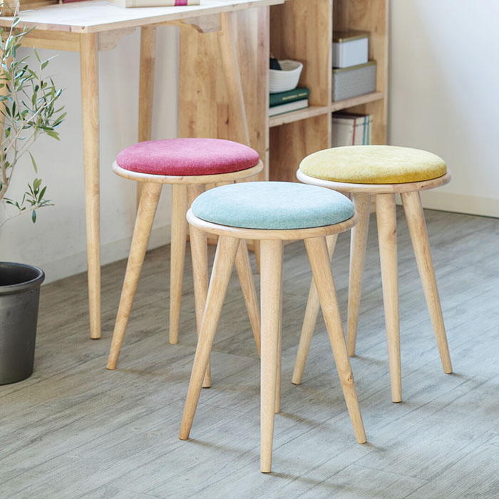 楽天市場】ラウンドスツール NATURAL SIGNATURE ナチュラル