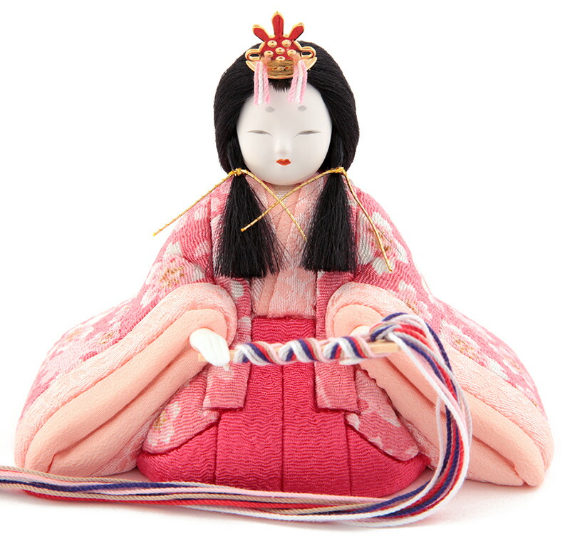 楽天市場】雛人形 コンパクト 一秀 ひな人形 木目込人形飾り 平飾り