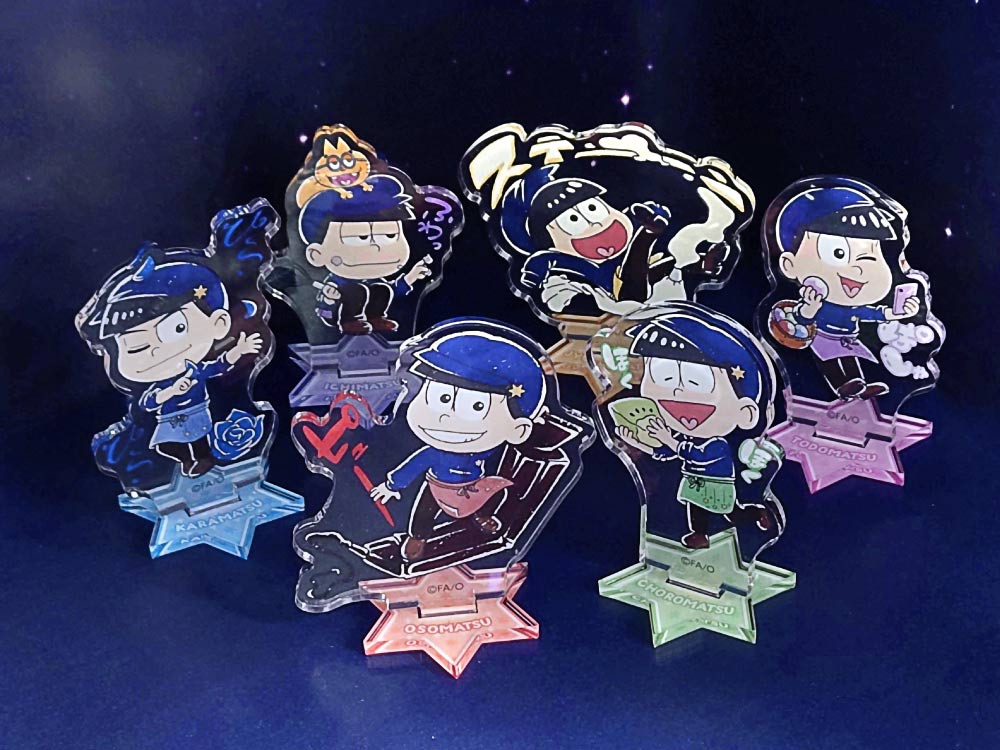 おそ松さん×mixx garden2023 トレーディングミニキャラアクリルスタンド