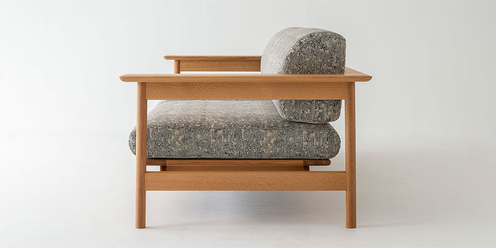 飛騨産業 ソファ 3人掛け「SATSUKI -サツキ- FP105SOU」 幅210cm