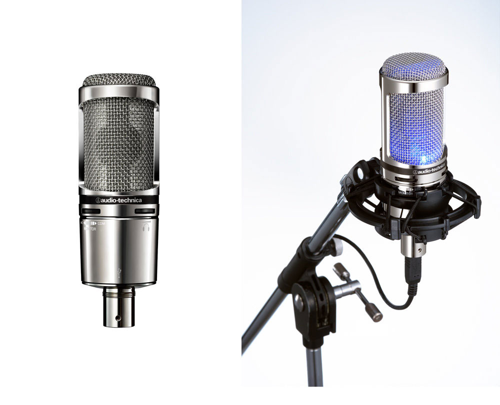 Audio-Technicaが限定仕様モデルのマイクロフォン「AT2020V