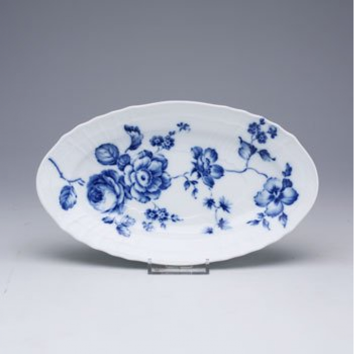 ジノリ1735／リチャードジノリ ローズブルー ピクルスオーバル | 洋食