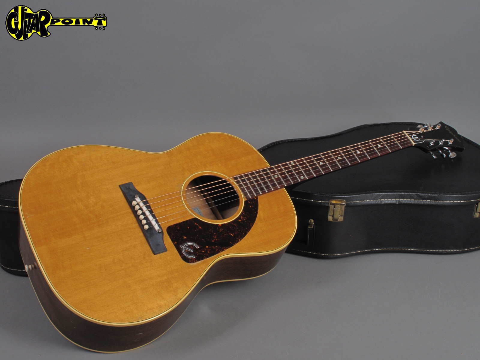 Epiphone FT 45 Cortez 1966 Natural Guitar For Sale GuitarPoint