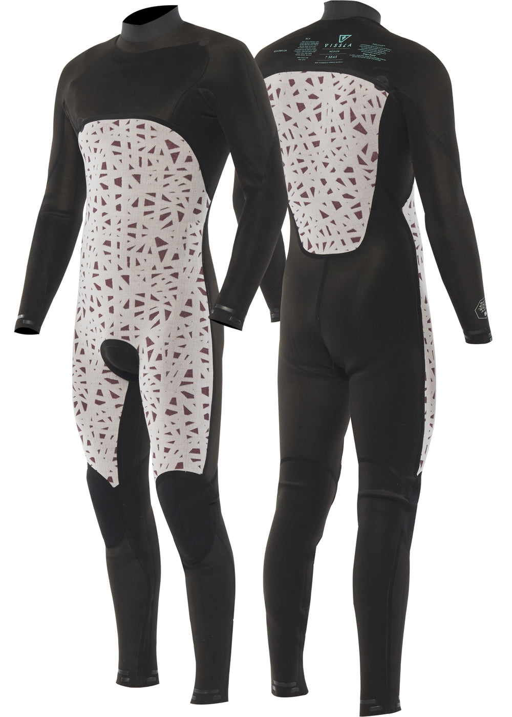 7 Seas 3-2 Full Chest Zip Wetsuit – Vissla.com