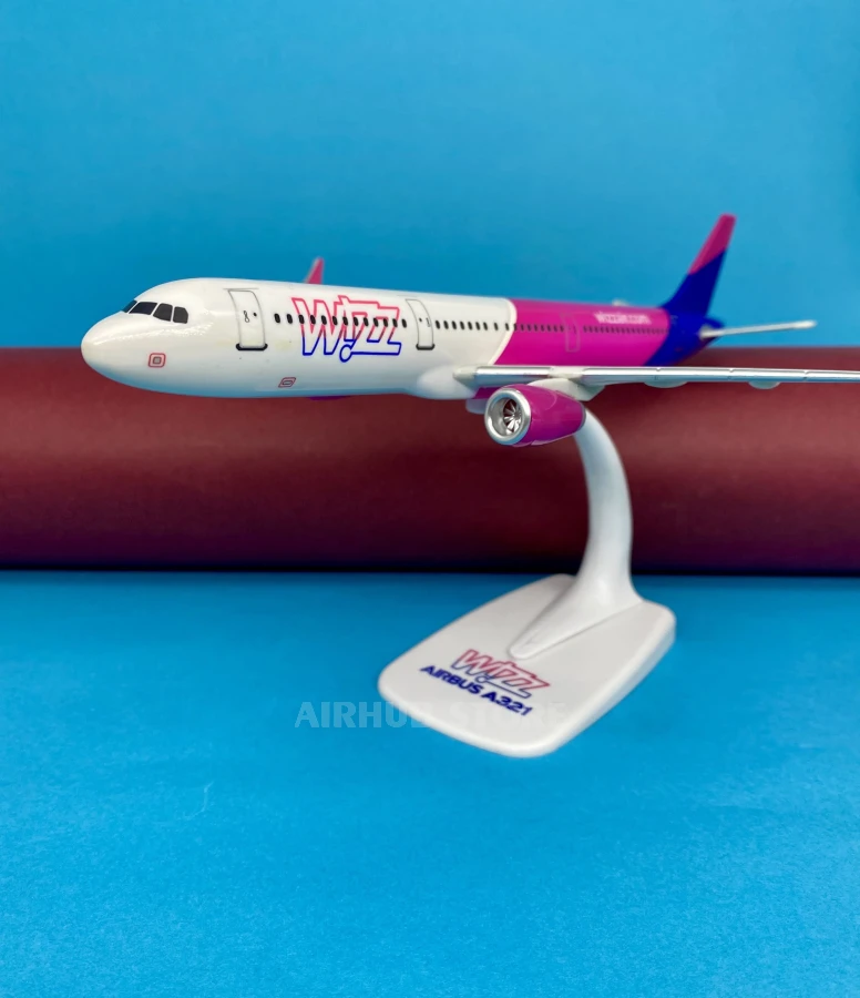 Aviation Aircraft Model Airbus A321 Wizz Air 1:200