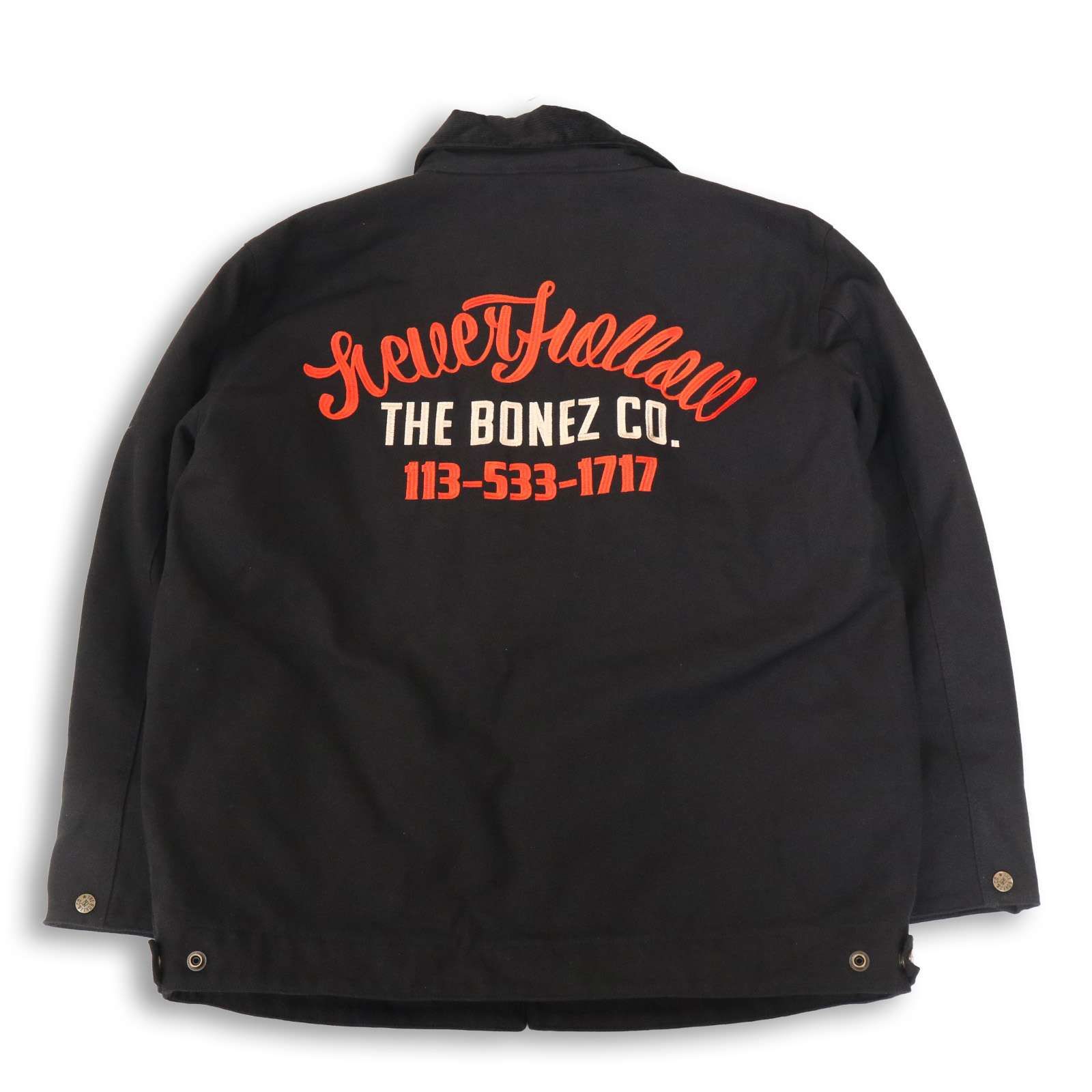 the bonez ダックジャケット 黒 受注生産 ザボーンズ サイズL the