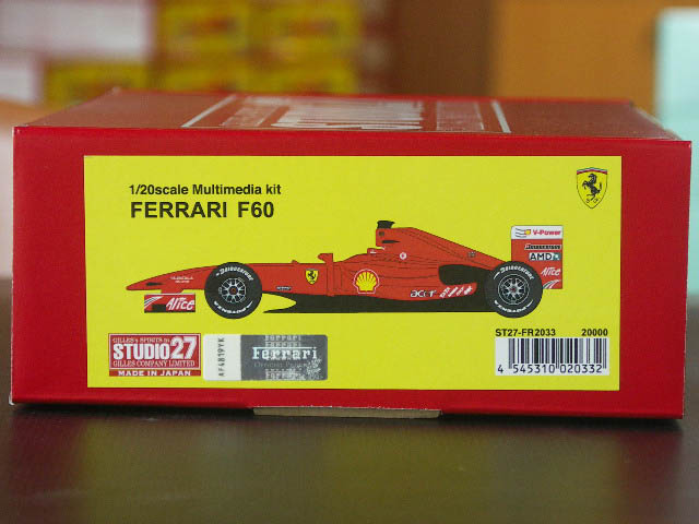 STUDIO27【FR-2033】1/20 FERRARI F60 2009 - BARACCA