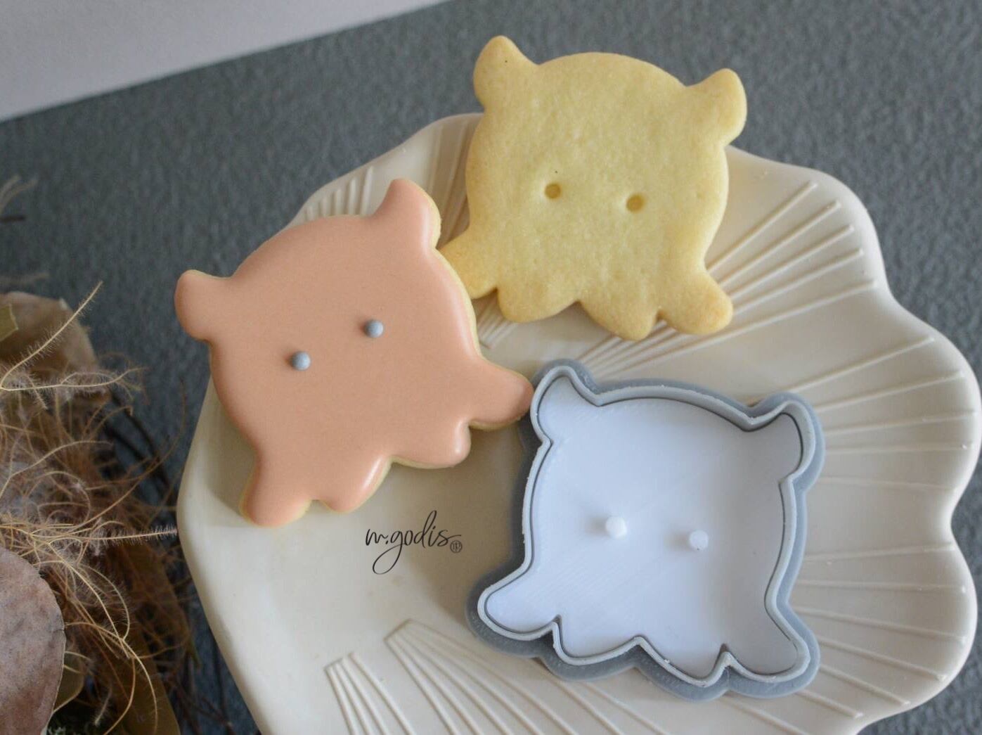 深海魚【ダイオウグソクムシ】【クッキーカッター cookie cutter