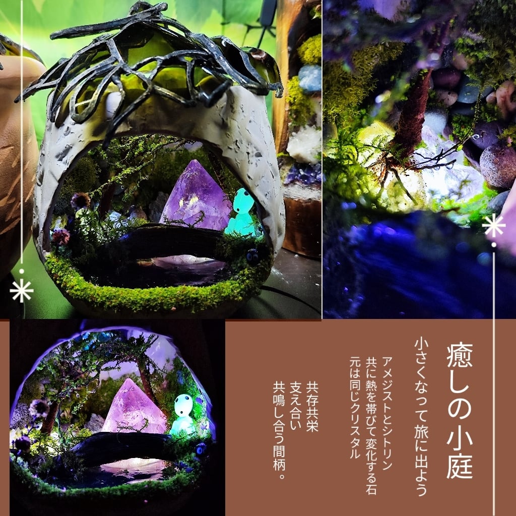 amethyst＆citron | 癒しの小庭 石屋のしんちゃん