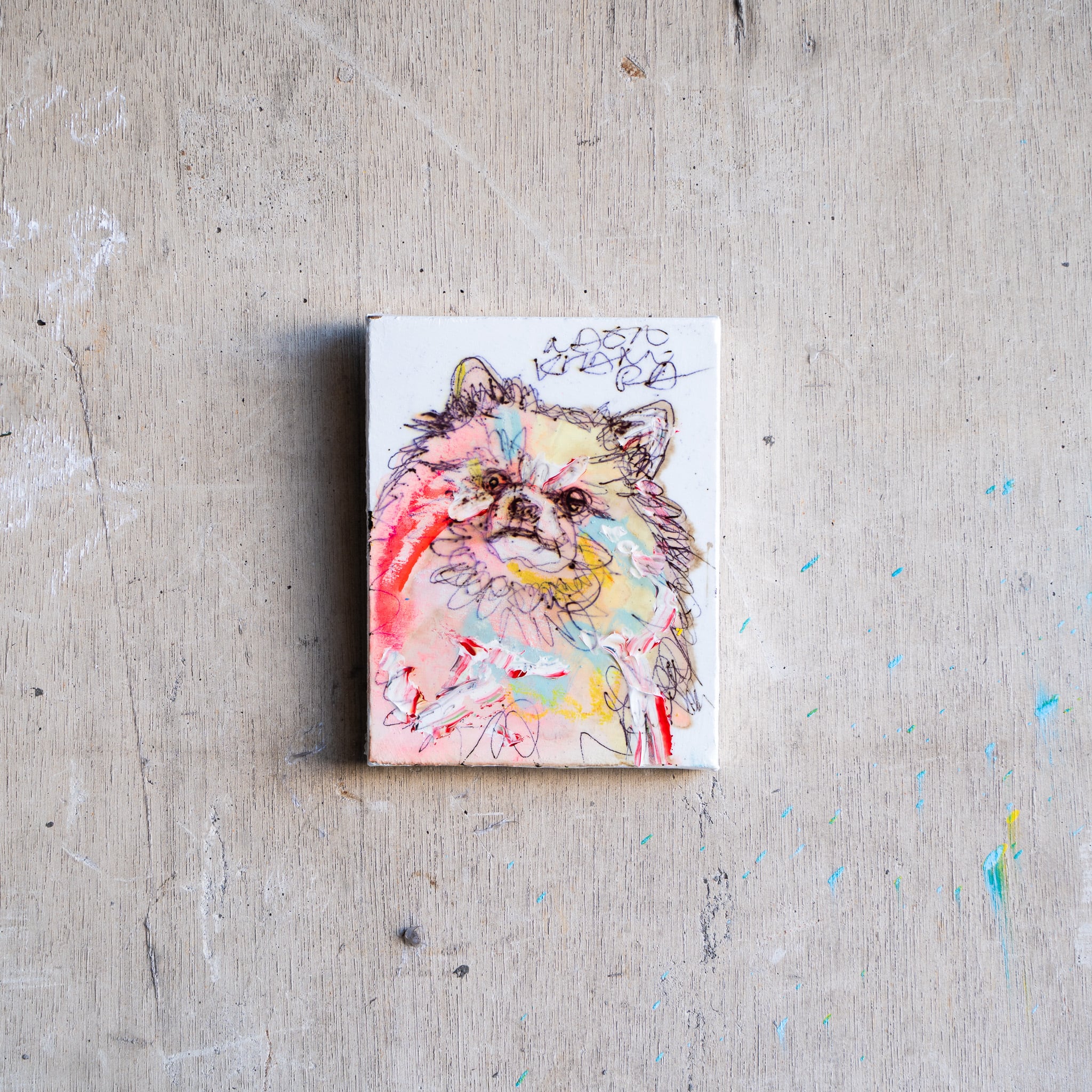 原画 F3 「26528 知り過ぎてしまったネコ」 | NAOTO KITAMURA ONLINE STORE