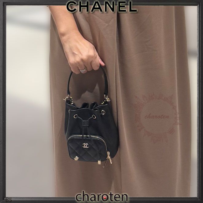 追跡付】可愛いすぎる♡最新/限定♪巾着ショルダー (CHANEL/ショルダー