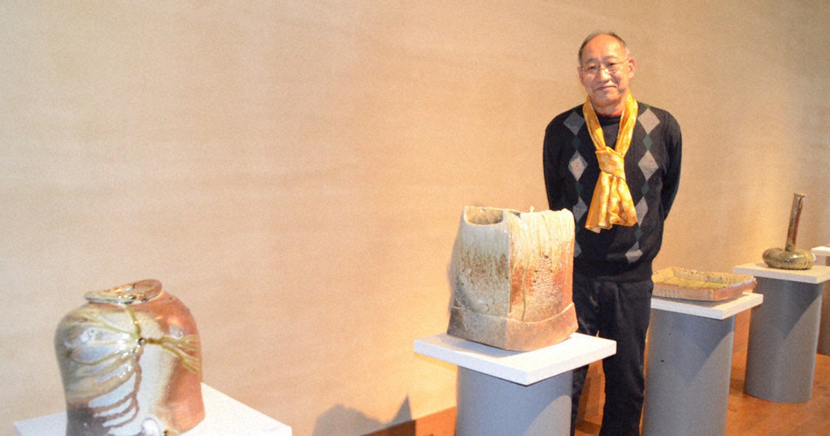新しい伊賀焼に挑戦 小島憲二さんが作品展 堤側庵ギャラリー 伊賀広域