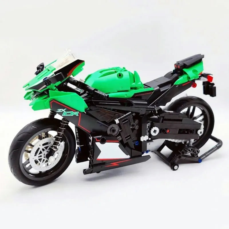 MOC 91023 Kawasaki Ninja ZX-10R Building Blocks Toy