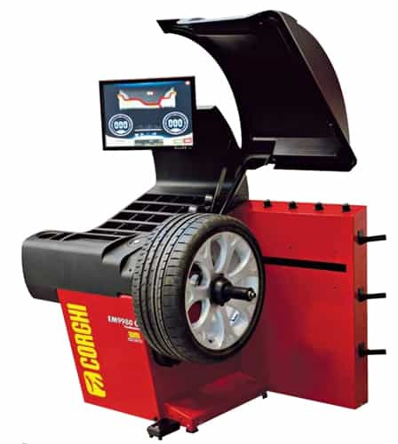 Corghi EM9980C Plus Touchless Wheel Balancer | Best Buy Auto Equipment