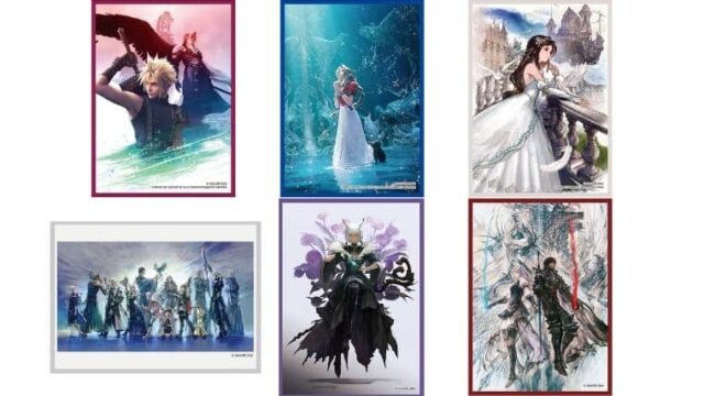 予約開始】ファイナルファンタジーカードスリーブで「ガーネット」「ヤ