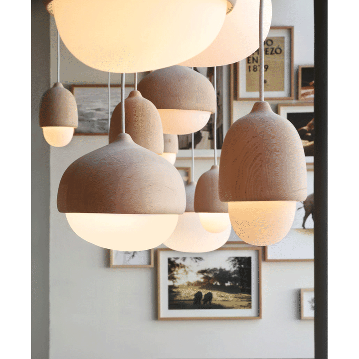 MATER | TERHO LAMP | NATURAL | S（ペンダントライト）[電球非同梱