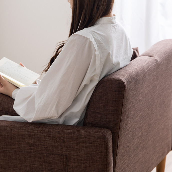 g135002]【単品】Emma 2人掛けコンパクトソファ 2人掛けソファー