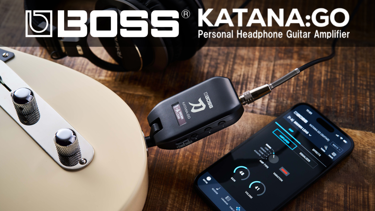 BOSS(ボス)ならではの機能を備えたギター／ベースヘッドホンアンプ