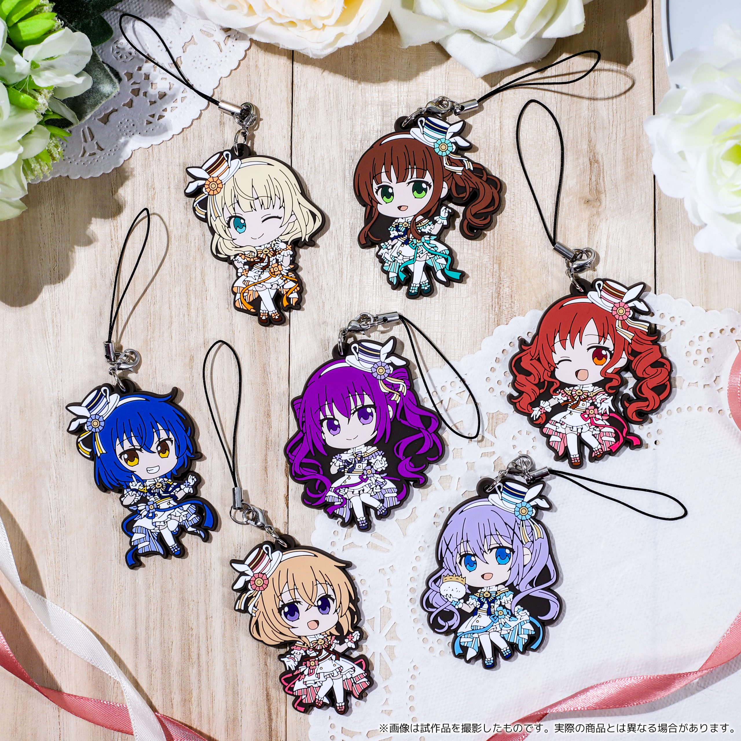 ラバーストラップコレクション | ご注文はうさぎですか？展 Café Lumière