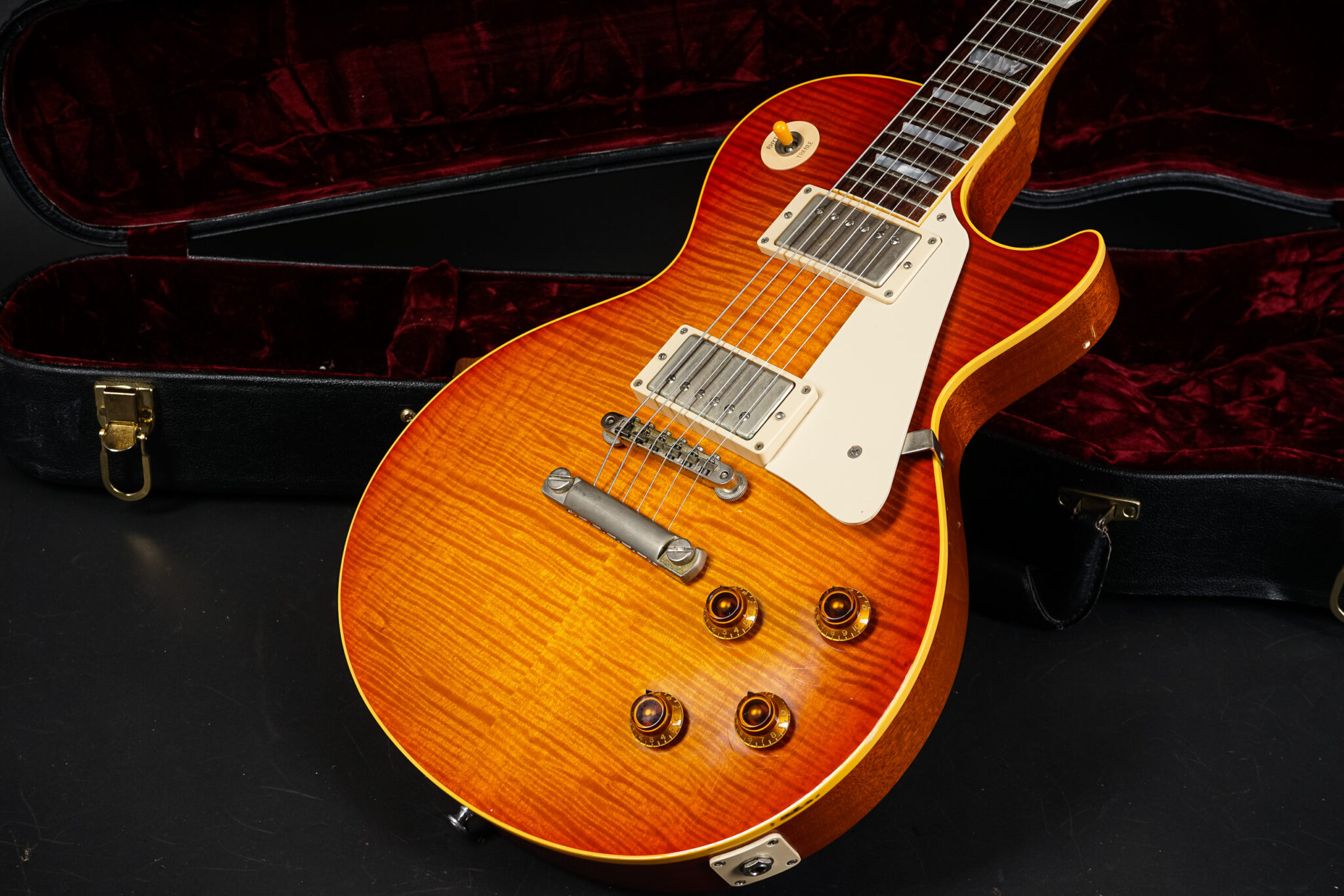 2002 Gibson Les Paul 1958 Figuredtop “Custom Authentic” Reissue