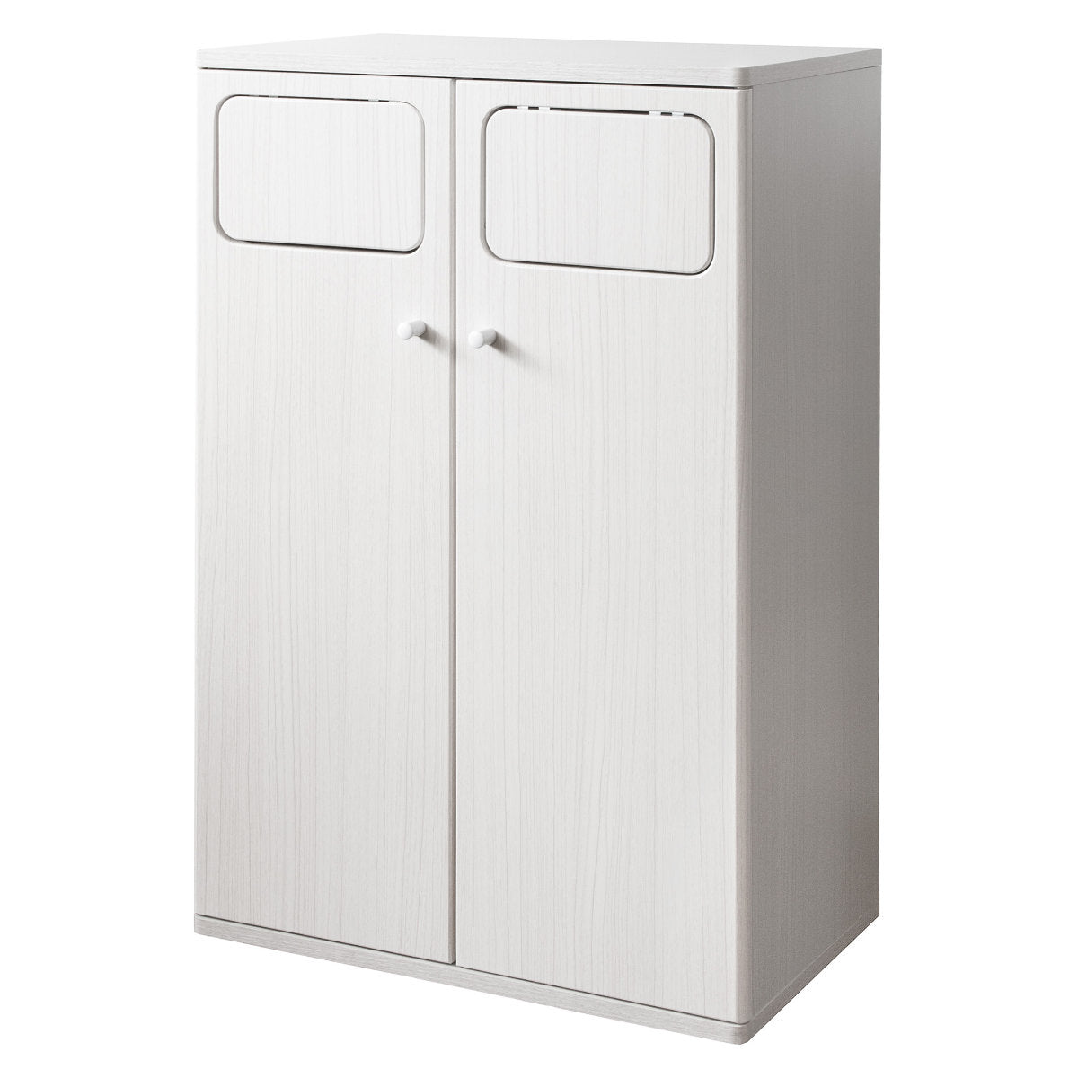 ゴミ箱 90L Empro ダブルプッシュダストボックス ふた付き 木目調