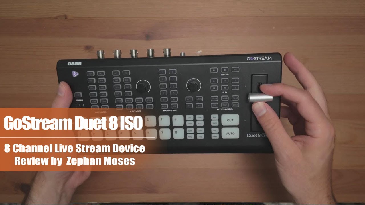 OSEE GoStream Duet 8 ISO -8 Channels Video Switcher Review by