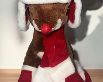 赤鼻のトナカイ ルドルフ ぬいぐるみ 15インチ おもちゃ クリスマス