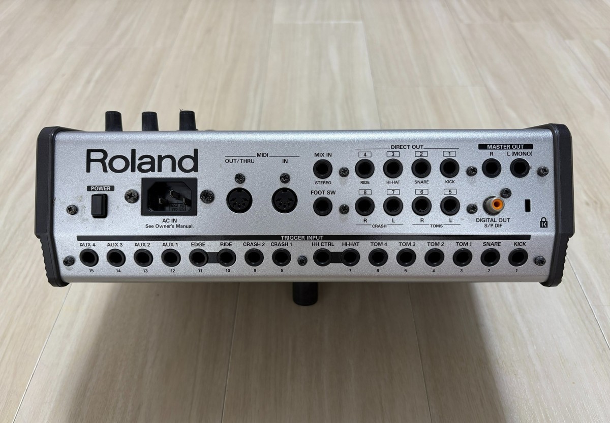 Roland TD-20 V-Drum Percussion Sound Module with Power Cable Used