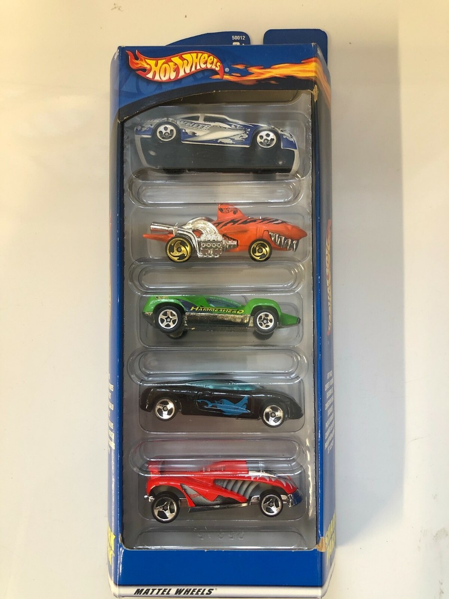 Hot Wheels 5 Pack Gift Track Super Cars Rare Vintage NEW Sealed | eBay