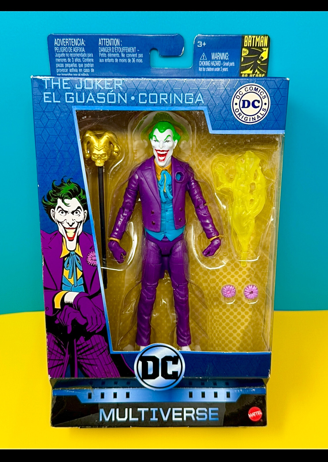 DC Multiverse Batman 80 Years The Joker 2019 Mattel Originals New