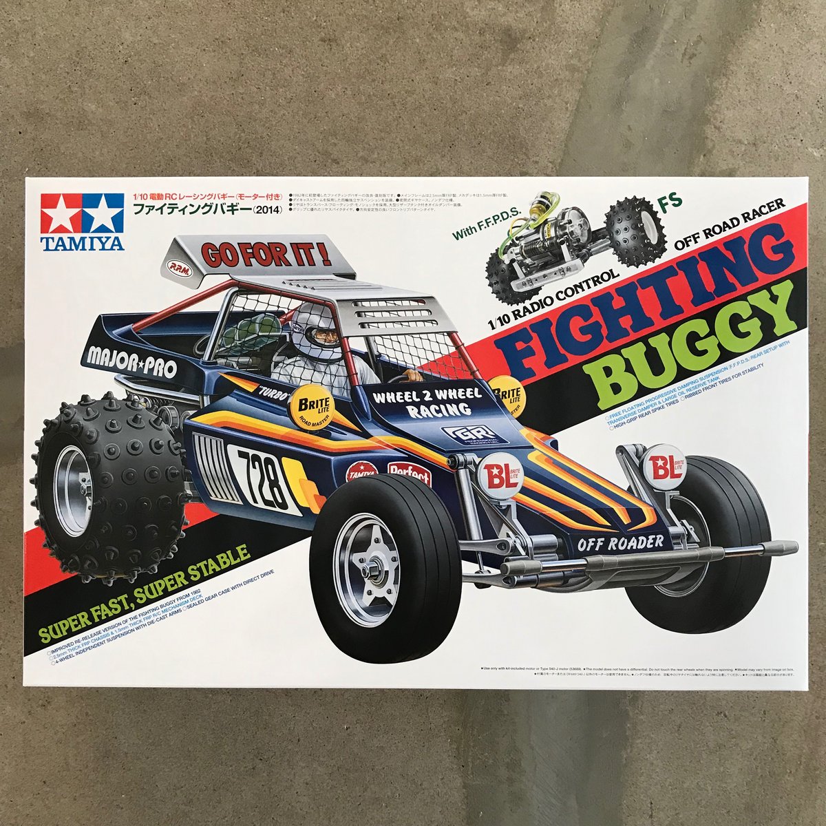 タミヤ 1/10RC ファイティングバギー（2014）組み立てキット