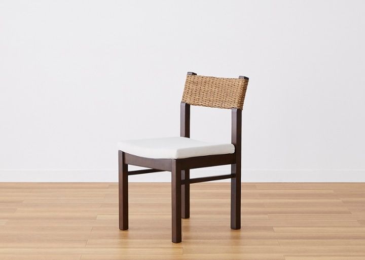 カオ・ダイニングチェア (ヒヤシンス)～ダイニングチェア～直線的で