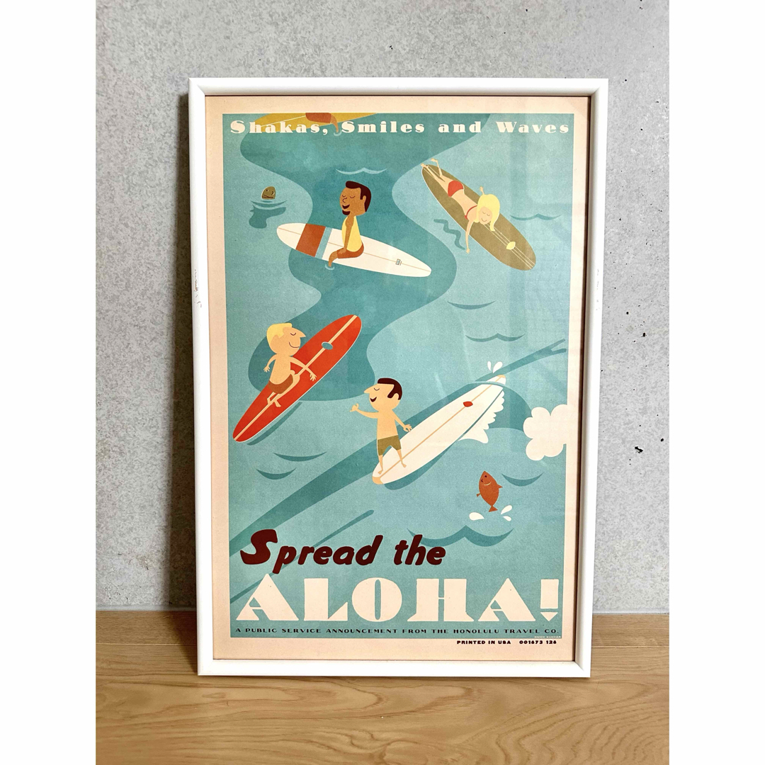 ハワイ画家Nick Kucharニック カッチャーアート額付き6点セットの通販