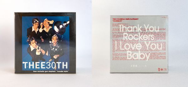 THEE MICHELLE GUN ELEPHANT『PAPER SLEEVE CD BOX』2026年3月1日(日