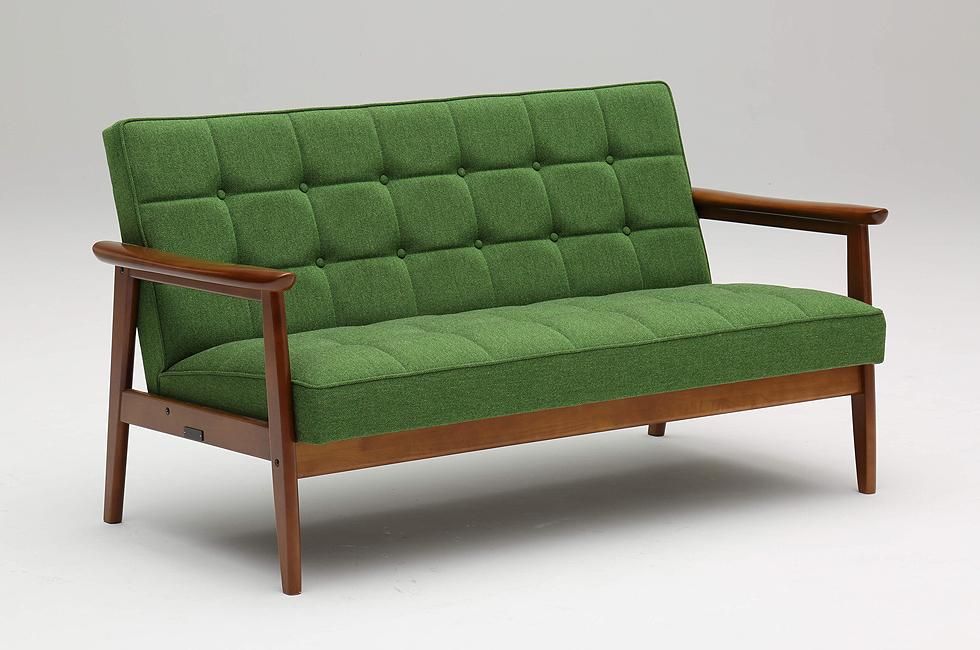 カリモク60 Kチェア2シータータープグリーン | Plain Table