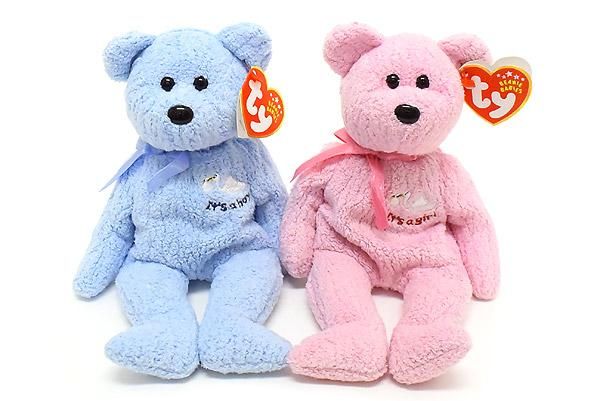 TY Beanie Baby/ビーニーベイビー・ぬいぐるみ2体セット・クマ・Baby