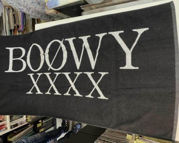 BOOWY 1987年ツアー・タオル BOOWY XXXX 1987 DR.FEELMAN'Sツアー