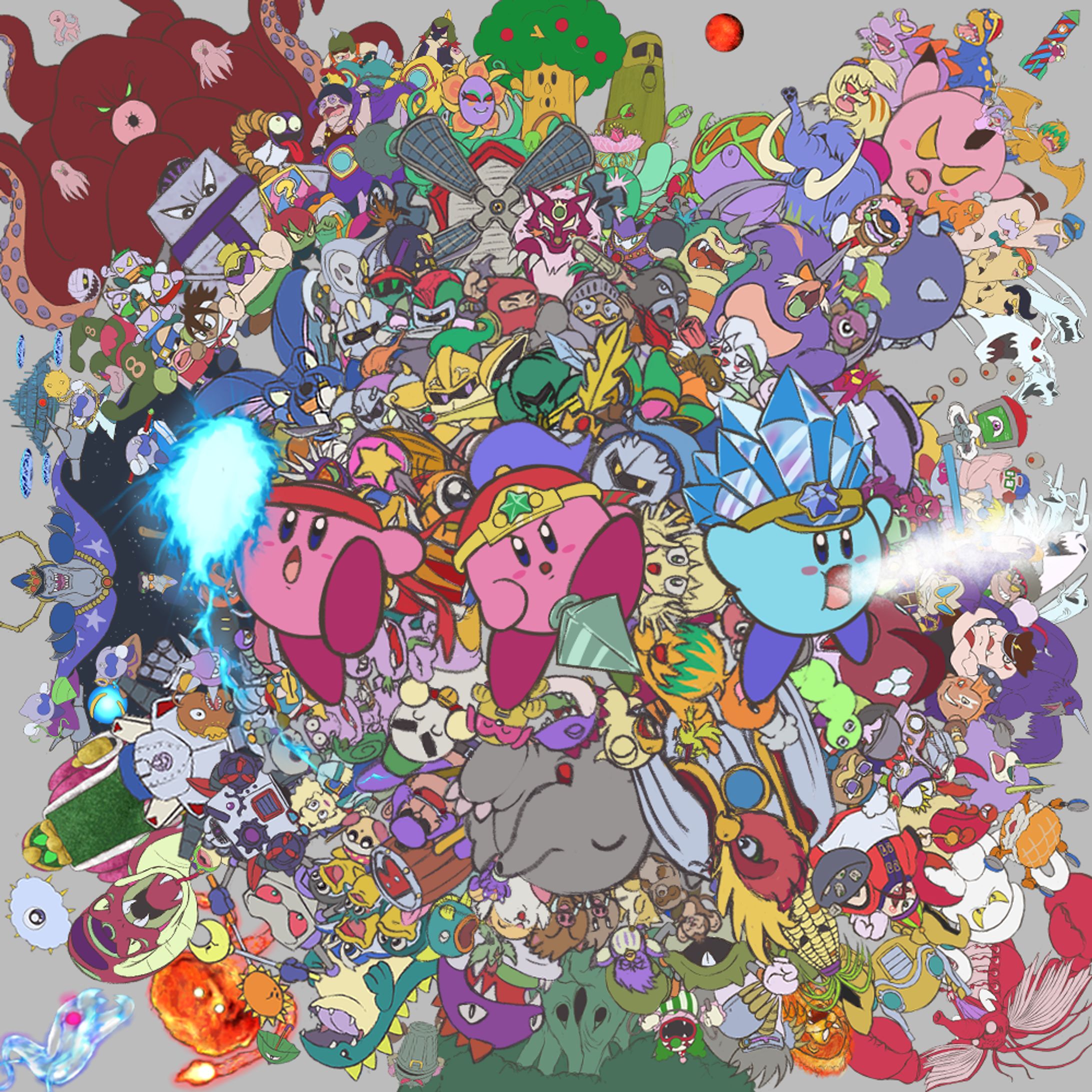 星のカービィ超大型イラスト