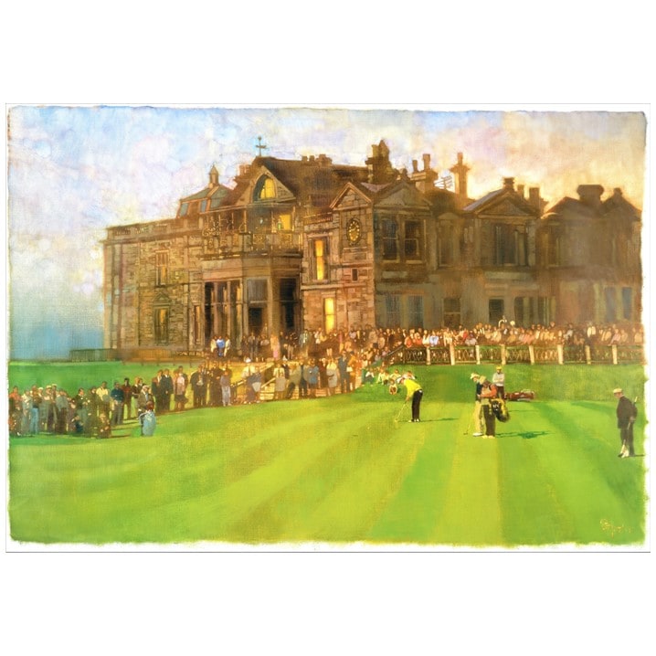 St. Andrews Caddie 絵画 St. Andrews Caddie 絵画 St. Andrews Caddie