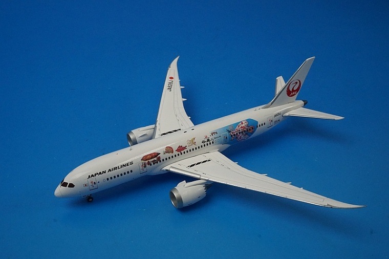 1/400 B787-8 JAL 空を飛ぶ。プロジェクト スタジオジブリ JA828J