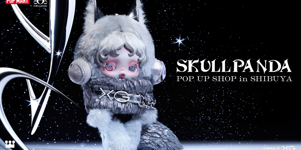 スカルパンダ」のポップアップストアが渋谷ツタヤにオープン XGとの