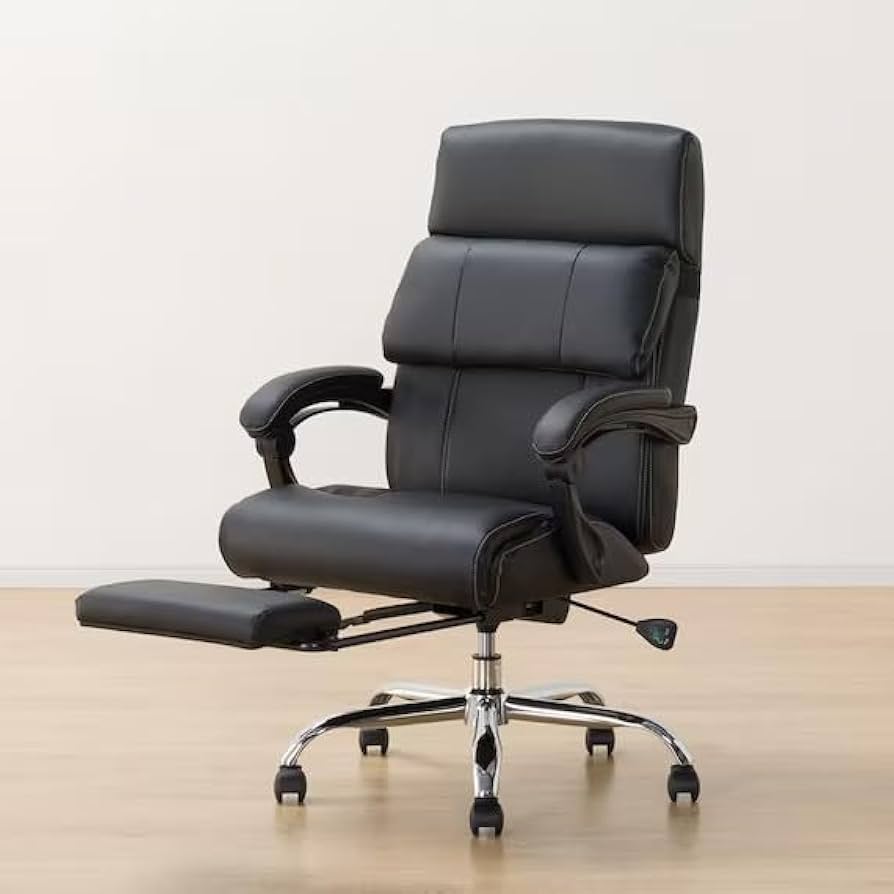 Amazon｜ニトリ オフィスチェア フットレスト付き OC702 ブラック