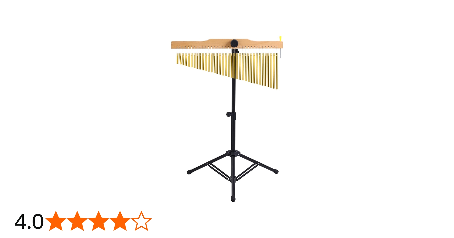 善吉】 ウインドチャイム 36本 スタンド付き メーカー不明 善吉