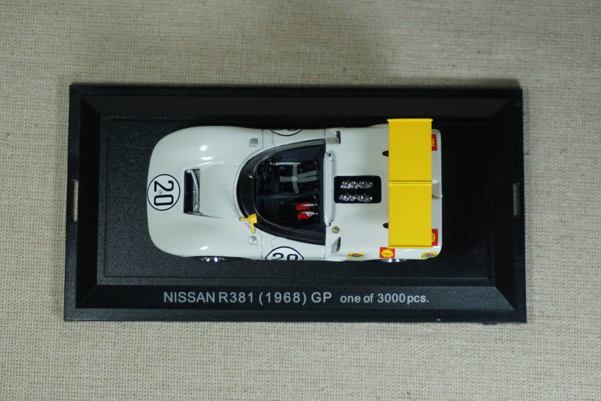 ☆1/43☆ニッサン R381☆北野元☆1968日本グランプリ優勝☆日産☆怪鳥