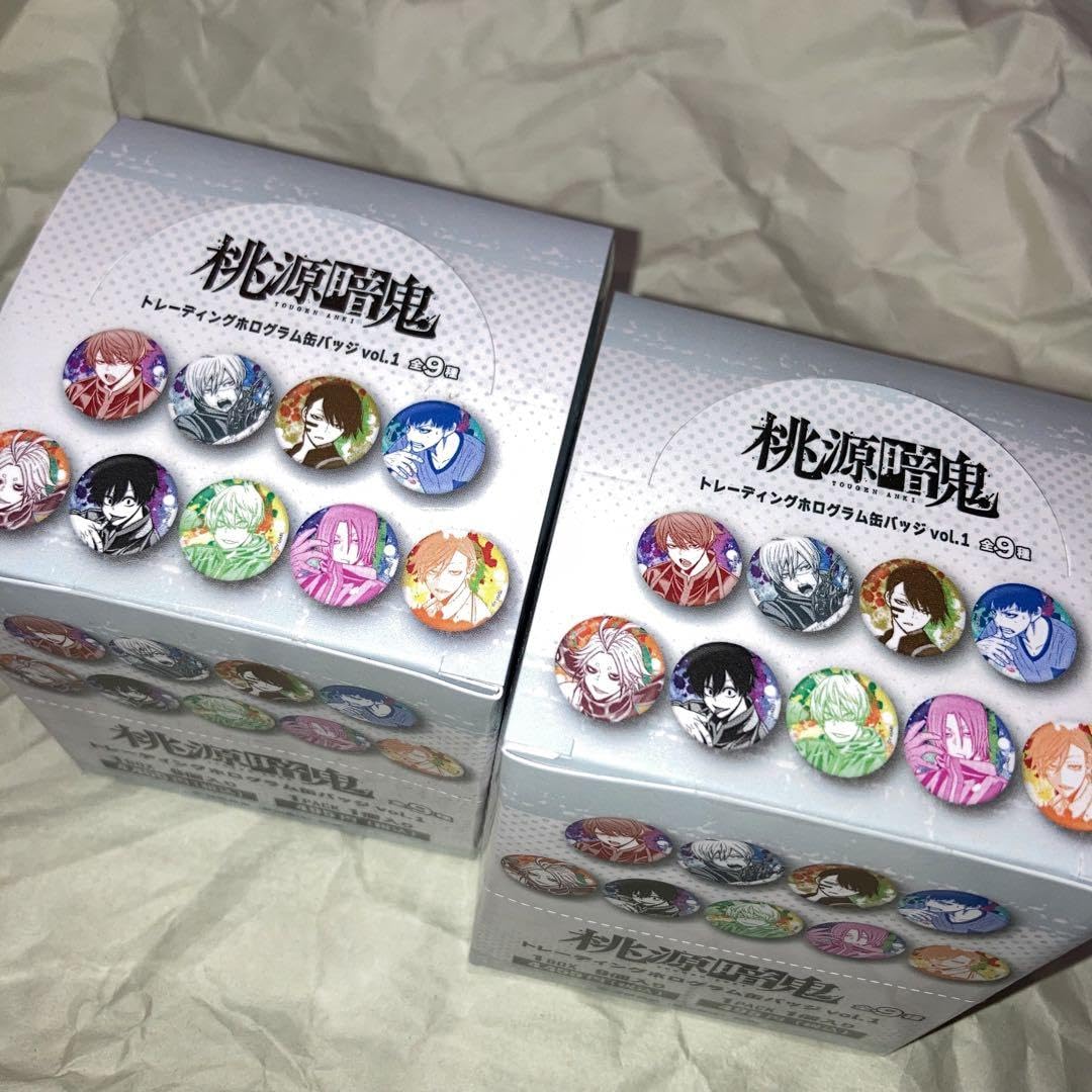 Amazon.co.jp: 桃源暗鬼 トレーディング ホログラム缶バッジ vol.1